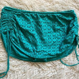 Skirted bikini brief